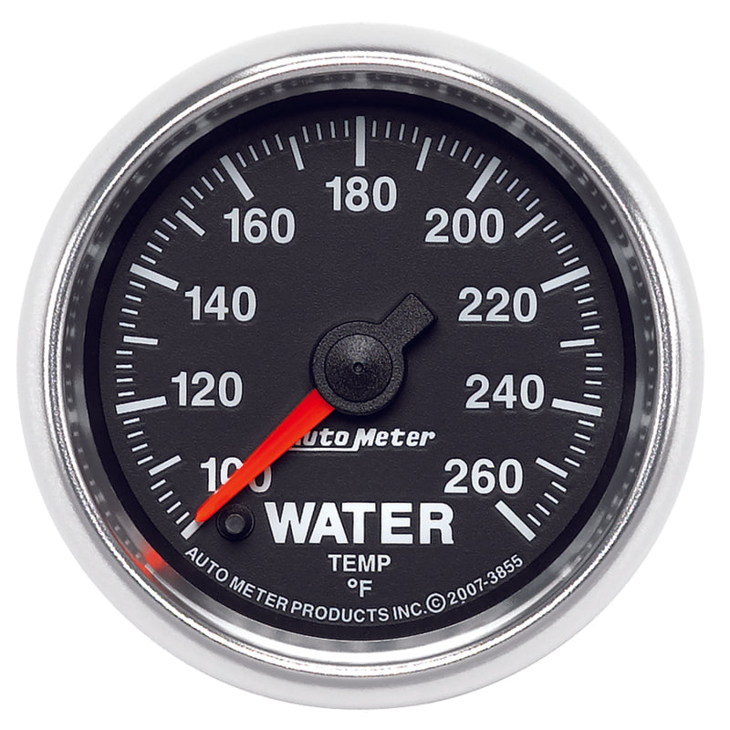 Autometer Gauge, Water Temp, 2 1/16", 100-260 Deg F, Digital Stepper Motor, Gs 3855 Photo - Primary