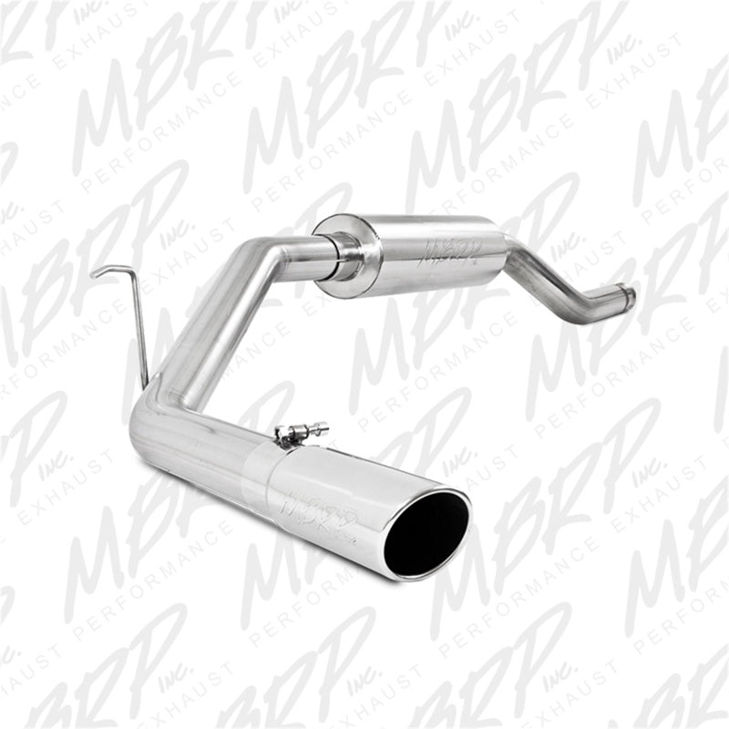 MBRP 00-06 Toyota Tundra All 4.7L Models Resonator Back Single Side Exit S5330AL Photo - Primary
