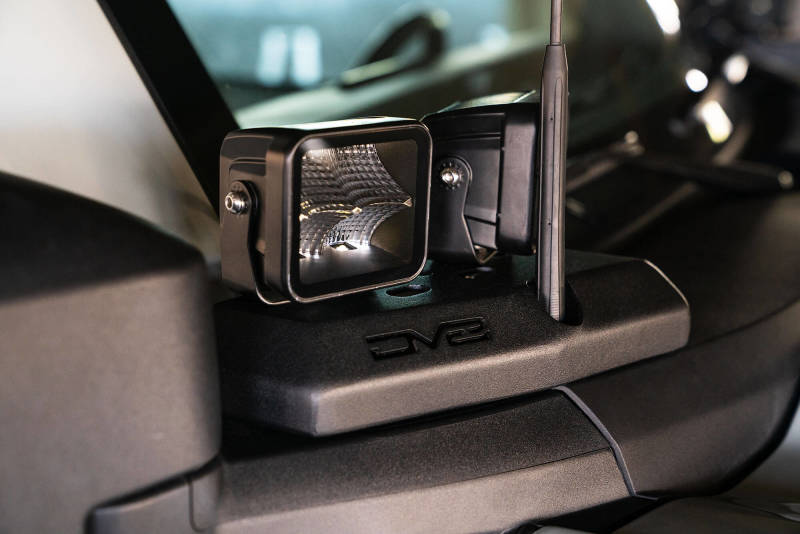 DV8 Offroad DV8 21-22 Ford Bronco A-Pillar Pod Light Mounts LBBR-02 LBBR-02 Photo - Mounted