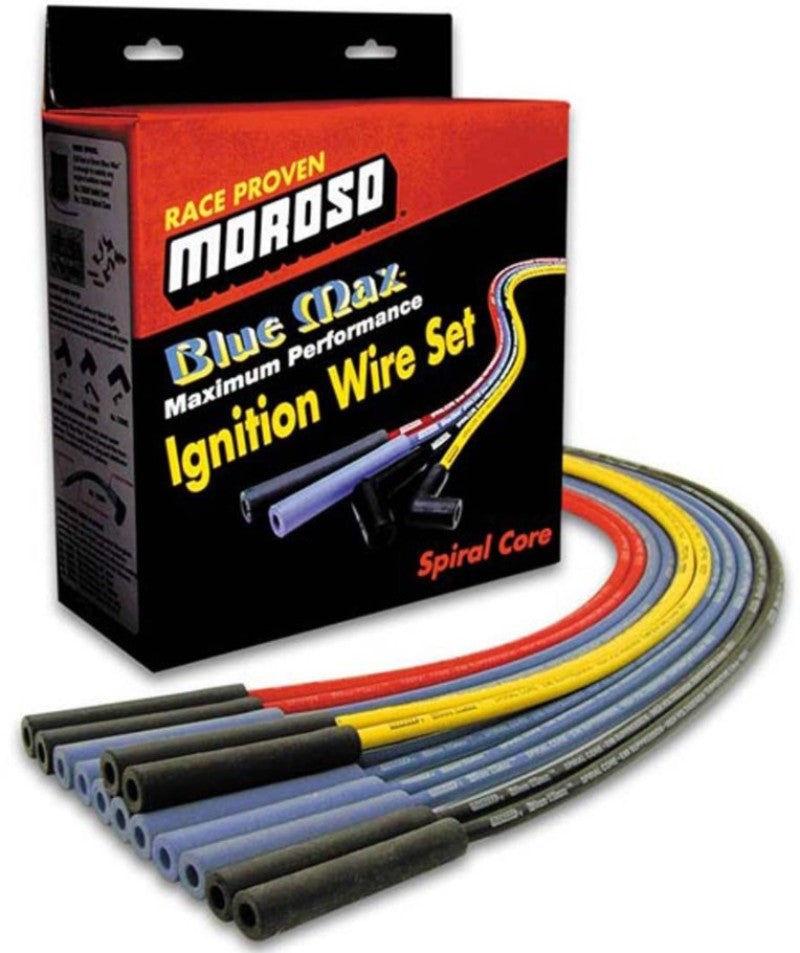 Moroso Blue Max Spiral Core Universal Fit Wire Set, Black Wire, 90 73231 User 1