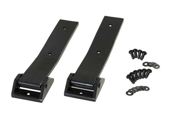 Kentrol 07-18 Jeep Wrangler JK Tailgate Hinge Pair - Powdercoat Black 50578 50578 Photo - Primary