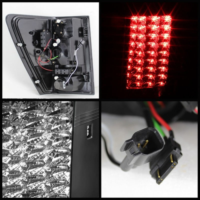 Spyder Jeep Grand Cherokee 07-10 LED Tail Lights Black ALT-YD-JGC07-LED-BK 5070197 5070197 User 1