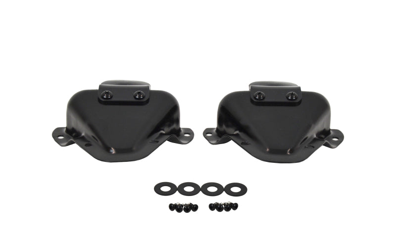 Kentrol 81-95 Jeep CJ/Wrangler YJ Interior Door Latch Brackets Pair - Powdercoat Black 50513 50513 Photo - Primary