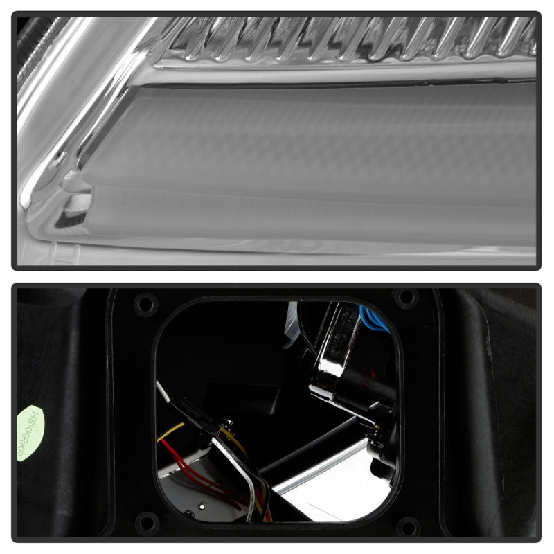 SPYDER 05-13 Chevy Corvette C6 Projector Headlights Seq LED Turn Signal w/SB DRL Parking Light 5087928 5087928 User 3