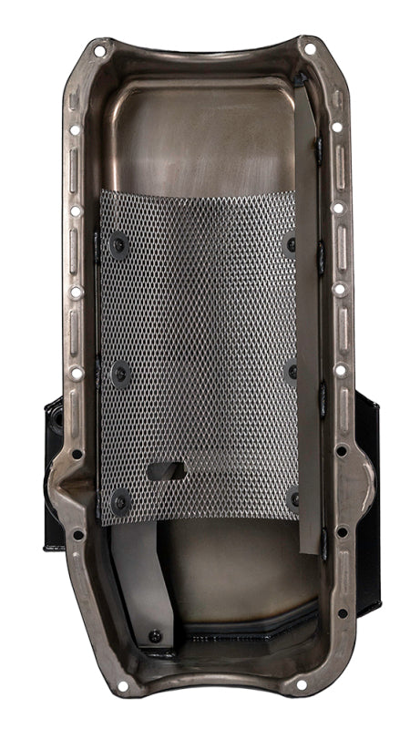 Moroso Pre-80 Chevrolet Small Block (w/2 Piece Seal) Road Race Wet Sump 7qt 7.5in Steel Oil Pan 21813 21813 User 1