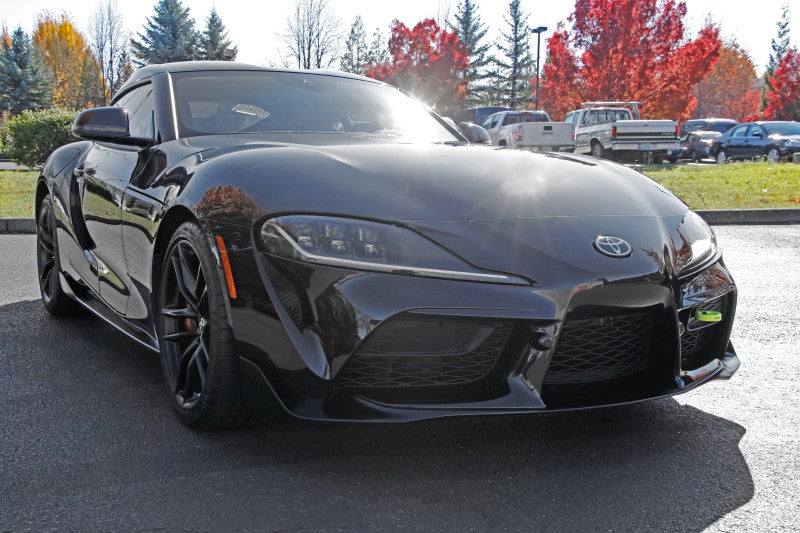 Perrin 2020 Toyota Supra Tow Hook Kit (Front) - Neon Yellow PTP-BDY-230NY PTP-BDY-230NY Photo - Primary