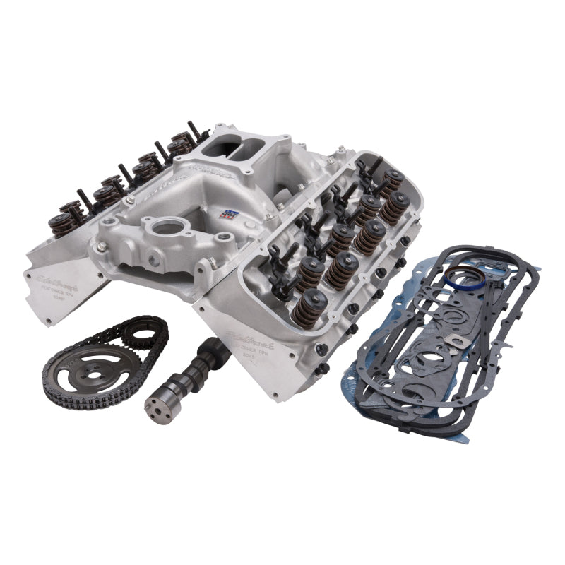 Edelbrock Power Package Top End Kit, RPM Series, Chevrolet, 85-Earlier Mark IV, 2079 Photo - out of package