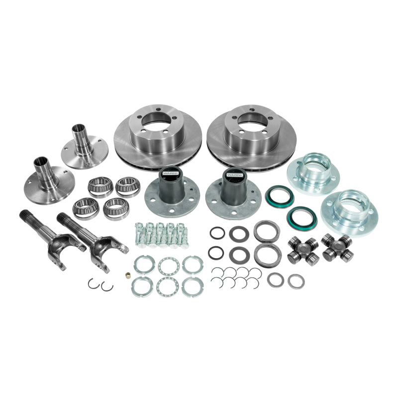 Yukon Gear & Axle Yukon Gear Spin Free Locking Hub Conv Kit For Dana 30 & Dana 44 TJ / XJ / YJ / 27 Spline / 5 X 4.5in YA WU-07 YA WU-07 Photo - Primary