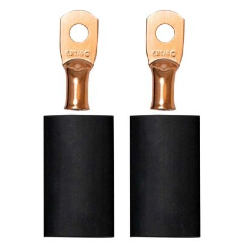 Moroso 1/4in Dia Stud 6 GA Wire Crimp/Solder Battery Cable Terminal Kit (2 Pack) 74161 74161 User 1