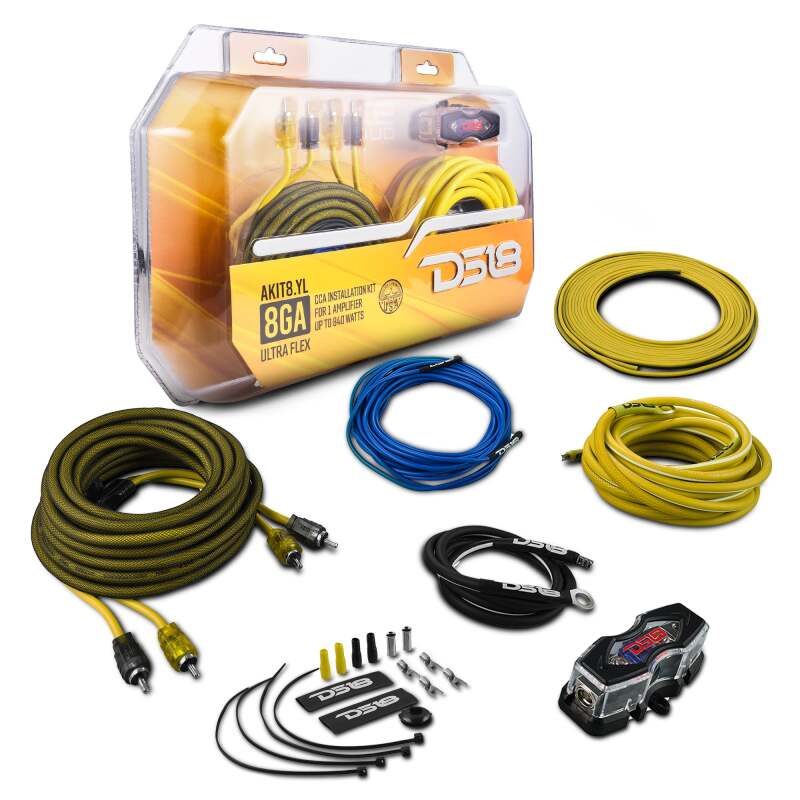 DS18 DSE Amplifier Installation Kits Audio, Video & Radios Amplifiers main image