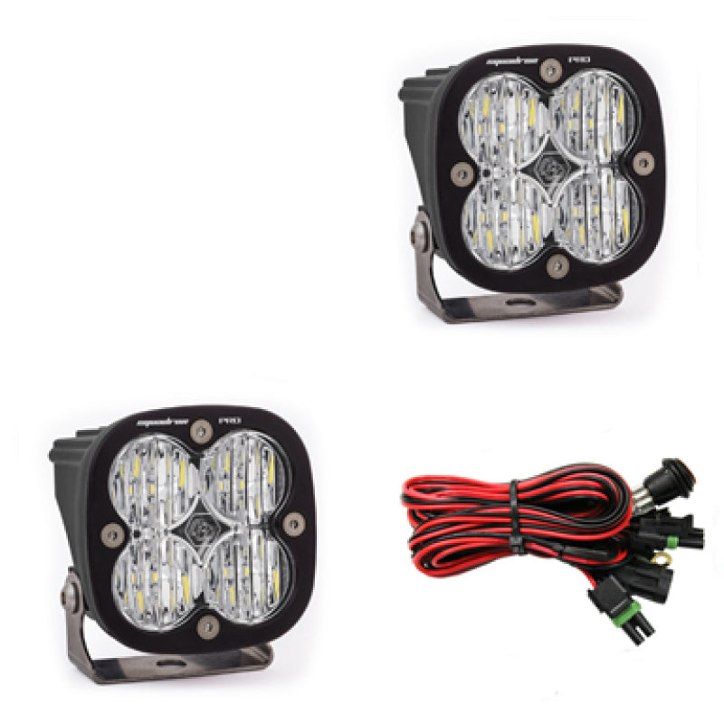 Baja Designs Squadron Pro Black LED Auxiliary Light Pod Pair - Universal 497805 Photo - Primary