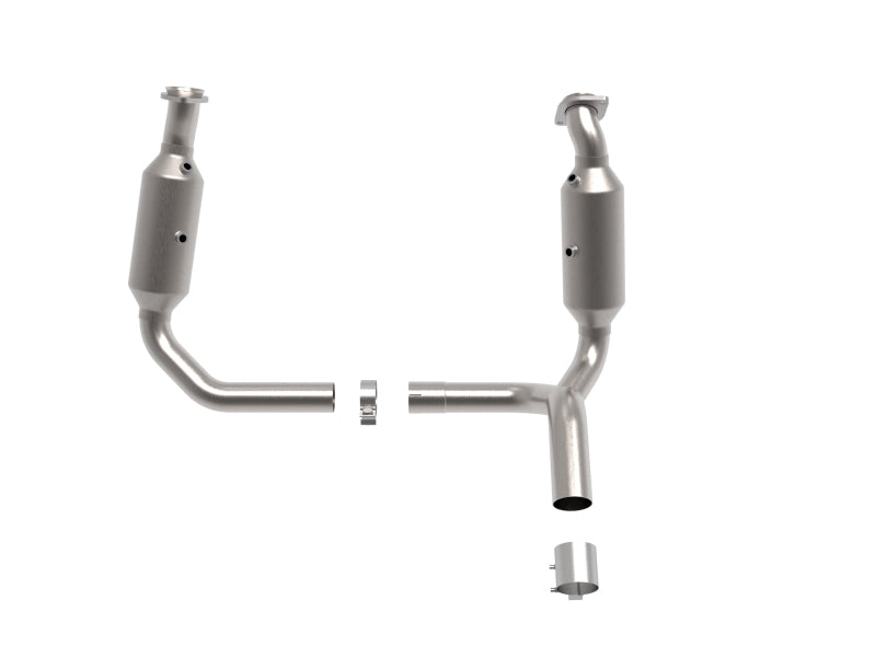 aFe Power 09-18 RAM 1500 V8-5.7L HEMI Direct Fit 409 Stainless Steel Catalytic Converter 47-42001 47-42001 Photo - Unmounted