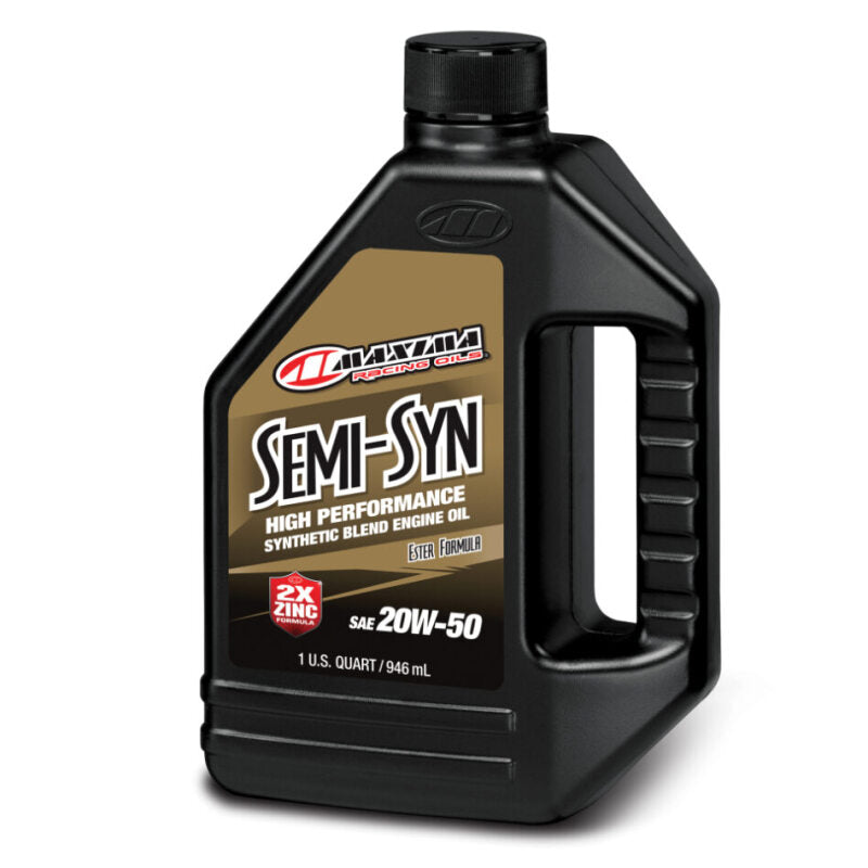 Maxima Performance Auto Semi-Syn 20W-50 Synthetic Blend Engine Oil - Quart 39-35901B 39-35901B User 1