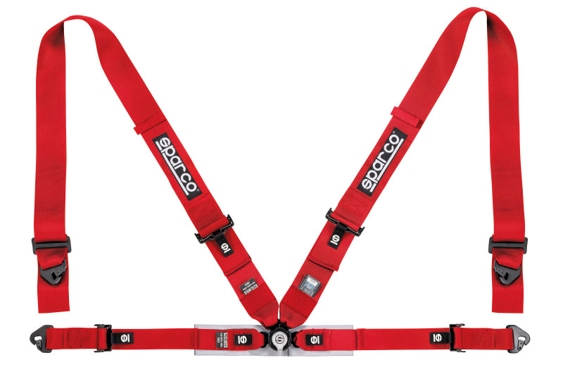 Sparco Belt 4 PNT 3>2 Red 04716M1RS Photo - Primary