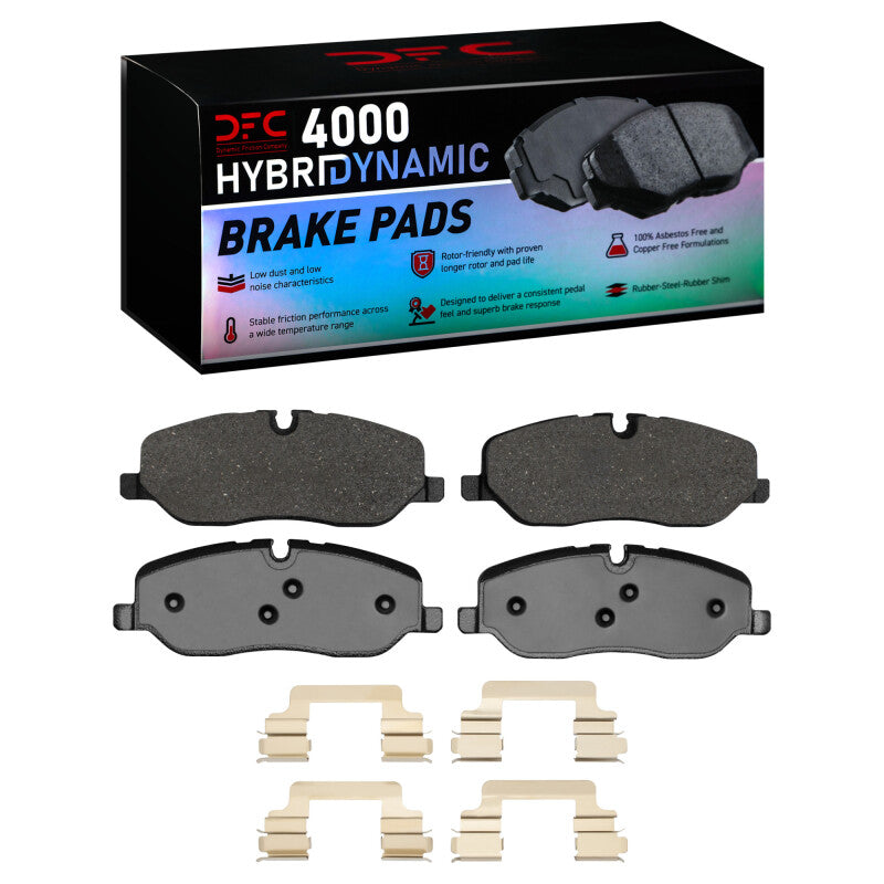 DFC DFC 4000 HybriDynamic Brake Pads Brakes, Rotors & Pads Brake Pads - OE main image