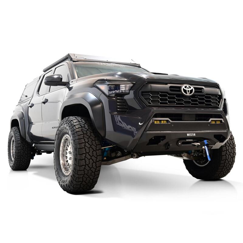 Westin 2024 Toyota Tacoma Pro-Series Mid Width Front Bumper - Textured Black 58-412785 58-412785 Photo - lifestyle view