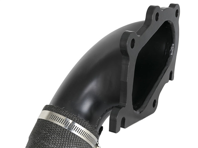 aFe ATLAS 3in Steel Down-Pipe GM Diesel Trucks 01-04 V8-6.6L (td) LB7 49-04093 Photo - Unmounted