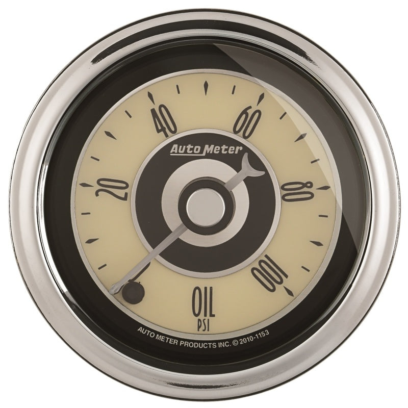Autometer Cruiser Ad 2-1/16in Full Sweep Electric 0-100 PSI Oil Pressure Gauge 1152 1152 Photo - Primary
