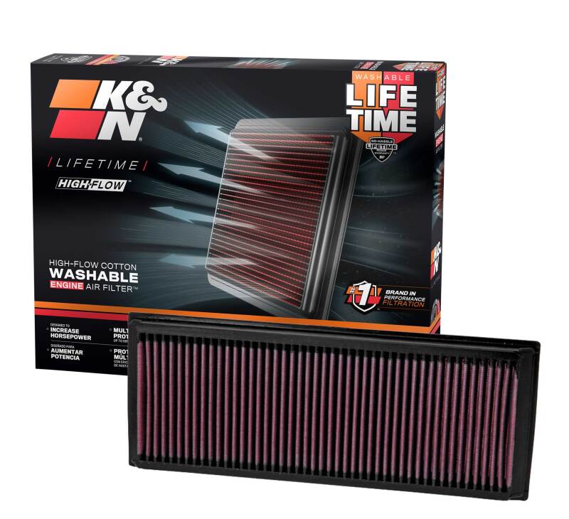 K&N Engineering 98- Mercedes 3.0 3.5 5.5 L Air Filter 2 Required KNE33-2181 33-2181 Photo - out of package