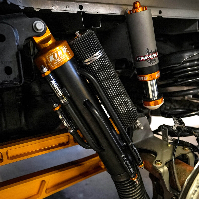 Camburg Ford Raptor 21-23 KINETIK Series Rear Billet Trailing Arm Kit (Gold) CAM-120033-GLD CAM-120033-GLD Photo - Mounted