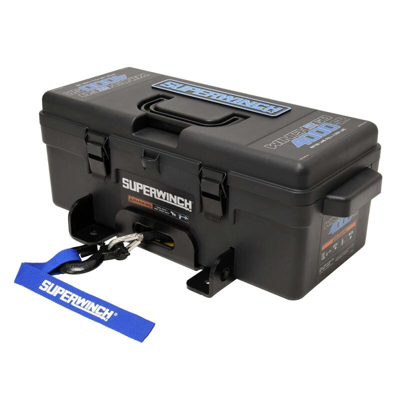 Superwinch 4000 LBS 12 VDC 3/16in x 50ft Synthetic Rope Winch2Go 1140232 1140232 Photo - out of package