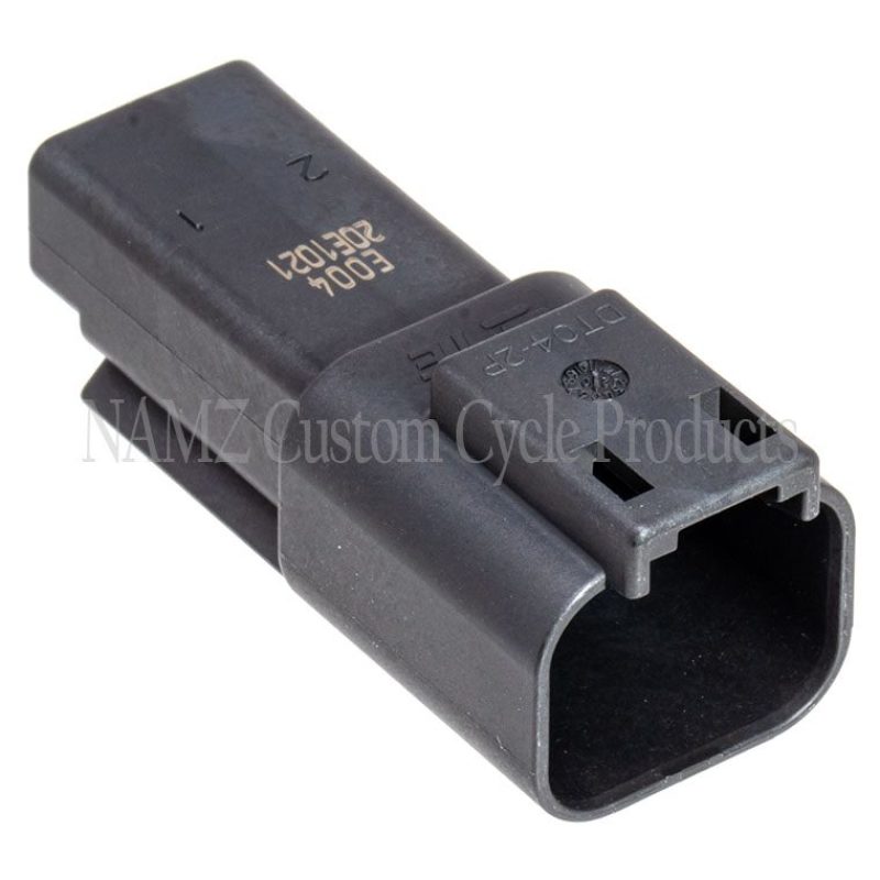NAMZ Deutsch DT Series 2-Wire Receptacle & Wedgelock - Black (HD 72102-94BK) DR-2B DR-2B Photo - Primary