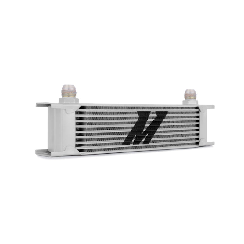 Mishimoto Oil Cooler -Silver Universal 10 Row MMOC-10 Photo - Close Up