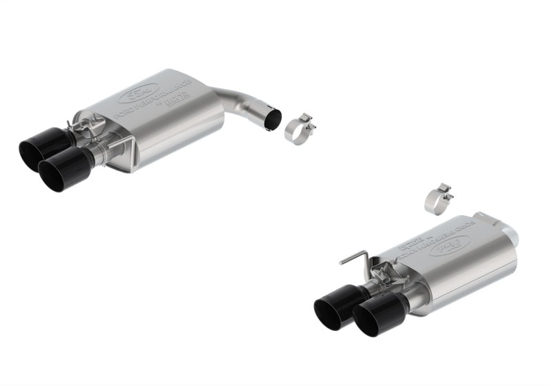 Ford Racing 2024 Mustang 2.3L Extreme Active Axle-Back - Black Tip M-5230-M2EB M-5230-M2EB Photo - Primary