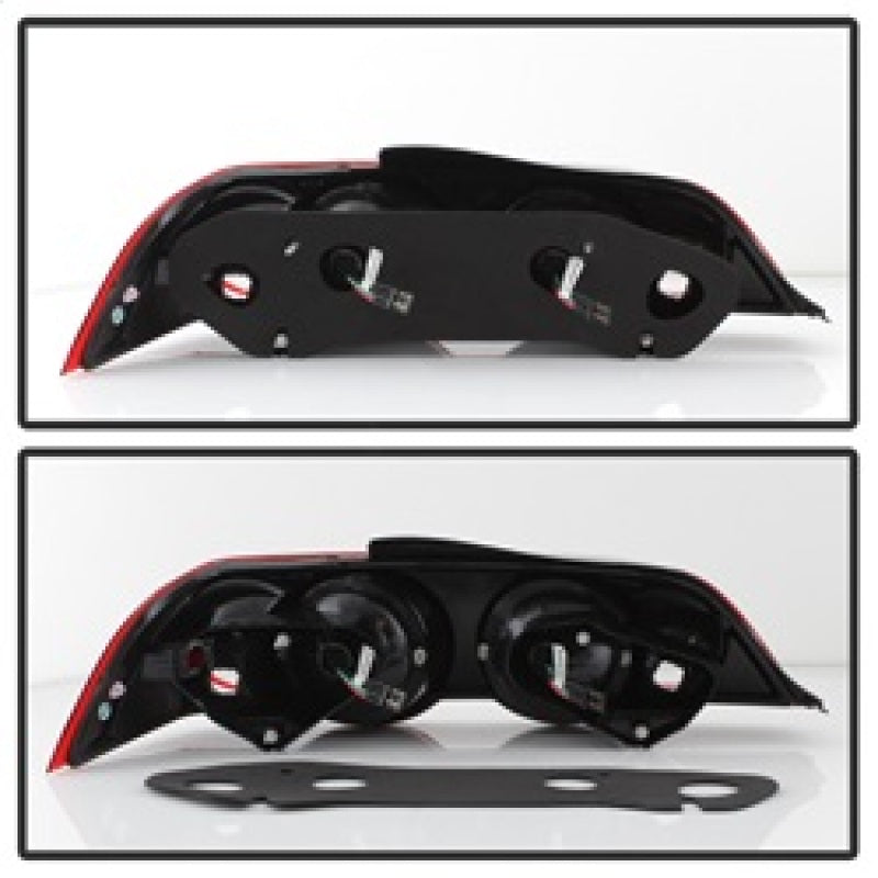 Spyder Acura RSX 02-04 LED Tail Lights Red Clear ALT-YD-ARSX02-LED-RC 5000385 5000385 Photo - Unmounted