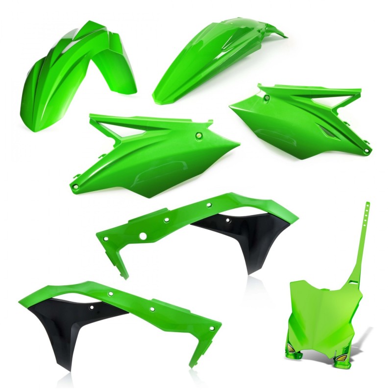 Cycra 17-20 Kawasaki KX250F 5-pc Replica Body Kit OEM 1CYC-9419-00 1CYC-9419-00 Photo - Primary