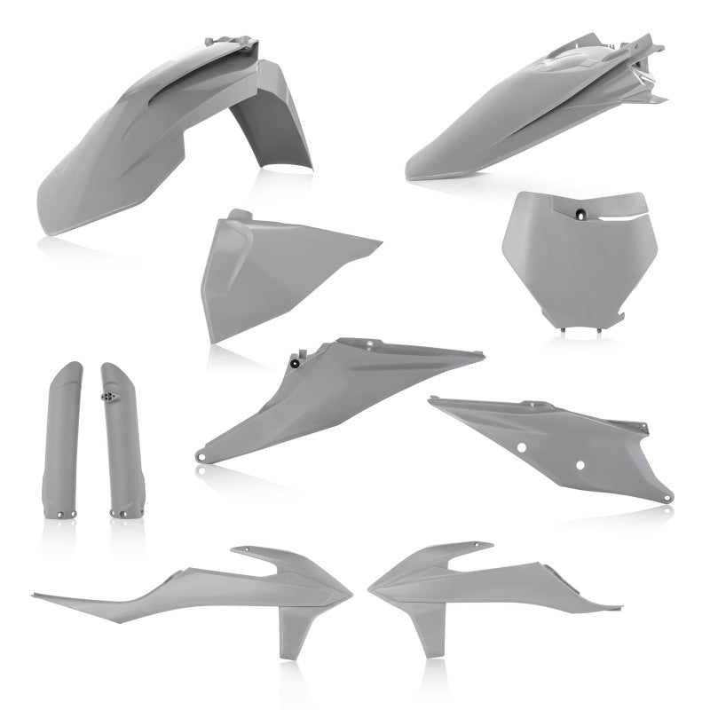 Acerbis 19-22 KTM 125-450 SX/ SX-F/ XC-F/ XC/ XC-tpi Full Plastic Kit - Gray 2726490011 2726490011 Photo - Primary