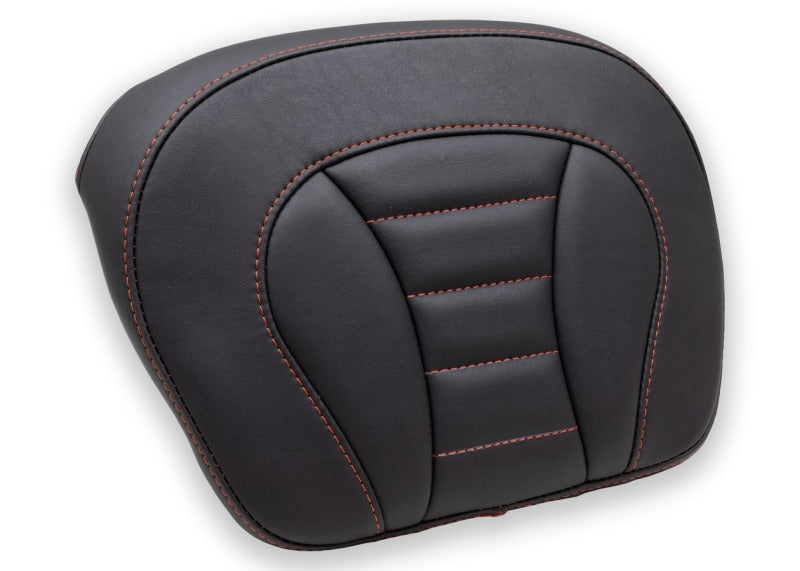 Mustang Motorcycle Mustang 08-21 Harley FL Touring Accessories Tour-Pak Pad w/Red Stitch - Black 76886AB 76886AB Photo - Primary