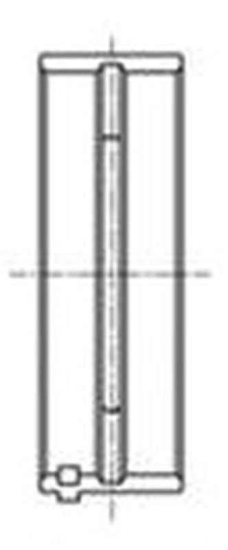 ACL Ford Prod. V8 351M-351W 1969-76 Engine Crankshaft Main Bearing Set 5M981A-STD 5M981A-STD Technical Drawing