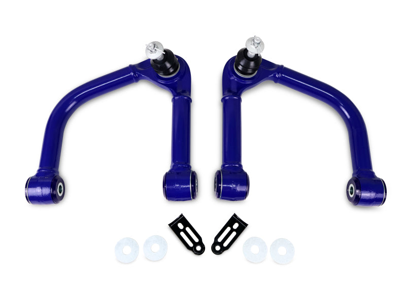 Superpro 22-23 Toyota Tundra Fixed Offset Front Upper Control Arm Set TRC6740 TRC6740 Photo - out of package