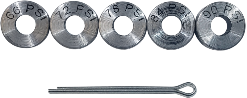 Boundary 89-05 Ford/Mazda BP (All Types) I4 Shim Kit (7/14/21/28/35 PSI) w/Retaining Pin BP-SH-K BP-SH-K User 1