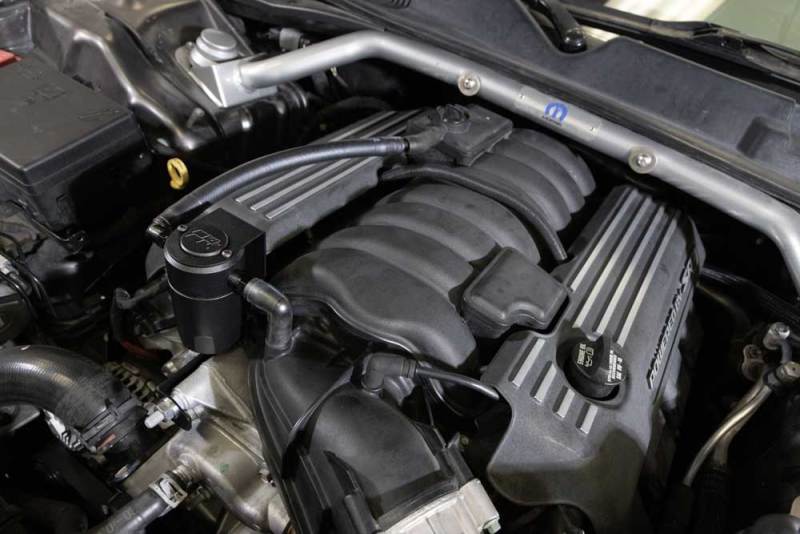 K&N Engineering K&N 11-21 Dodge Challenger 6.4L V8 (Gas) Catch Can Oil Separator 81-0801 81-0801 Photo - Mounted