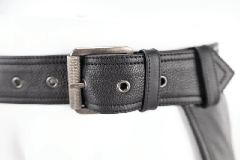 Kuryakyn Leather By River Road Plains Leather Chaps Black - Large 094420 094420 User 3