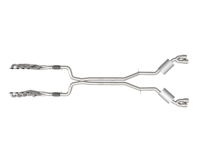 Kooks Headers Kooks 16-24 Chevy Camaro SS 6.2L V8 1-7/8in Headers 3in Catted Exhaust Kit w/ Polished Quad Tips 2260F425 2260F425 Photo - Unmounted