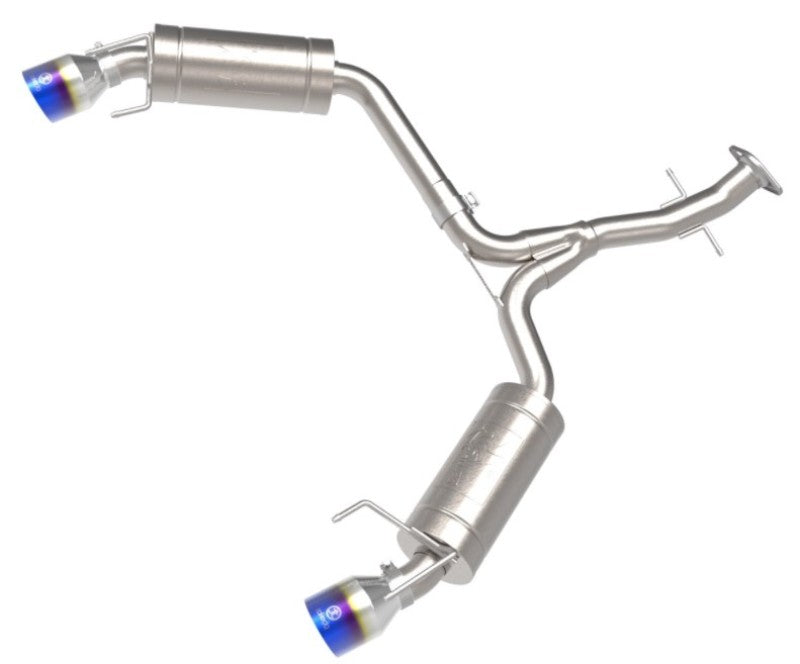 aFe POWER Takeda 06-13 Lexus IS250/IS350 SS Axle-Back Exhaust w/ Blue Flame Tips 49-36055-L 49-36055-L User 1