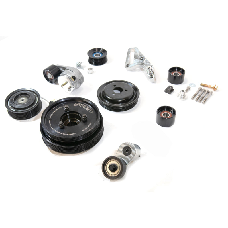 VMP Performance 18+ Supercharged w/ AC 8-Rib Full-FEAD Kit Odin - 10 Percent OD VMP-SUP023 VMP-SUP023 Photo - Close Up