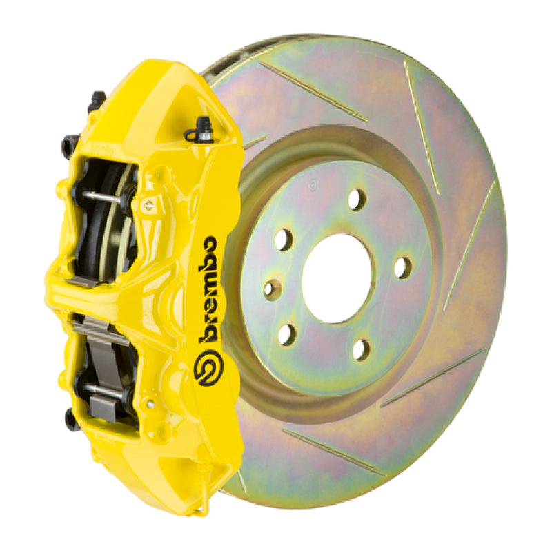 Brembo 10-15 Camaro V6 Front GT BBK 6 Piston Cast 355x32 1pc Rotor Slotted Type-1- Yellow 1N5.8001A5 1N5.8001A5 Photo - Primary