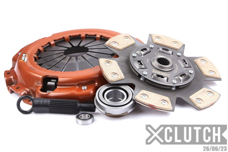 XCLUTCH 87-89 Chrysler Conquest TSi 2.6L Stage 2 Sprung Ceramic Clutch Kit XKMI24005-1B XKMI24005-1B Photo - Primary