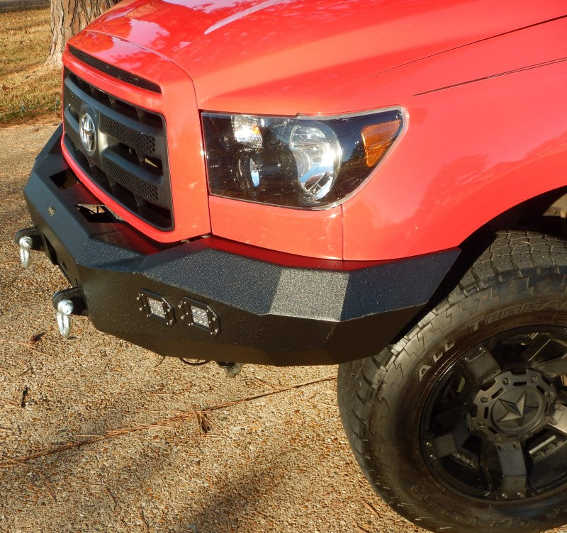 DV8 Offroad 07-13 Toyota Tundra Front Bumper FBTT2-02 FBTT2-02 Photo - Mounted