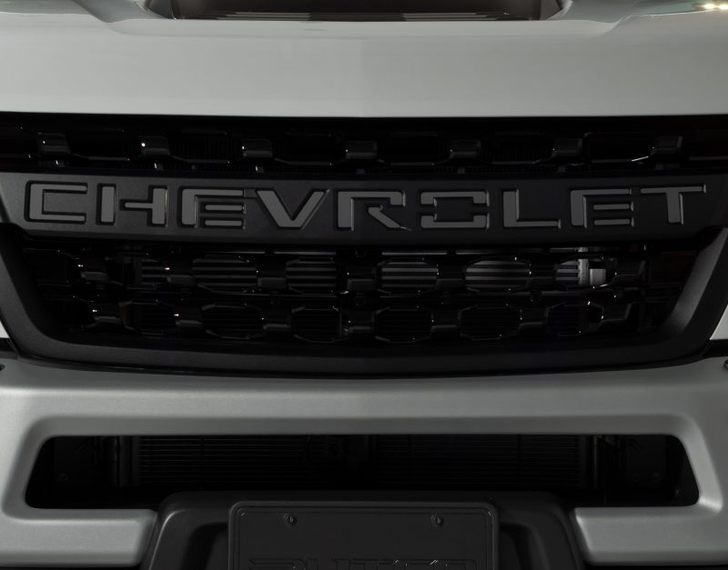 Putco 19-20 Chevy Silverado LD - Grille Letters - Black Platinum Chevrolet Letters 55552BPGM 55552BPGM Photo - Primary