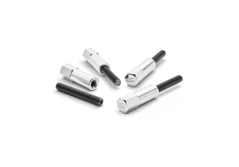 Ford Valve Cove Bolt Kit 4pk Chrome w/Ford Logo FRD302-315 302-315 Photo - Unmounted