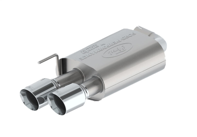 Ford Racing 2024 Mustang 2.3L Touring Non-Active Cat-Back Exhaust w/GT Valance - Chrome Tip M-5200-M2TCV M-5200-M2TCV Photo - Unmounted