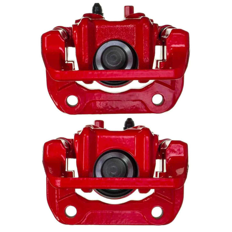 PowerStop Power Stop 07-11 Honda CR-V Rear Red Caliper w/Bracket (Pair) S15054 S15054 Photo - Primary