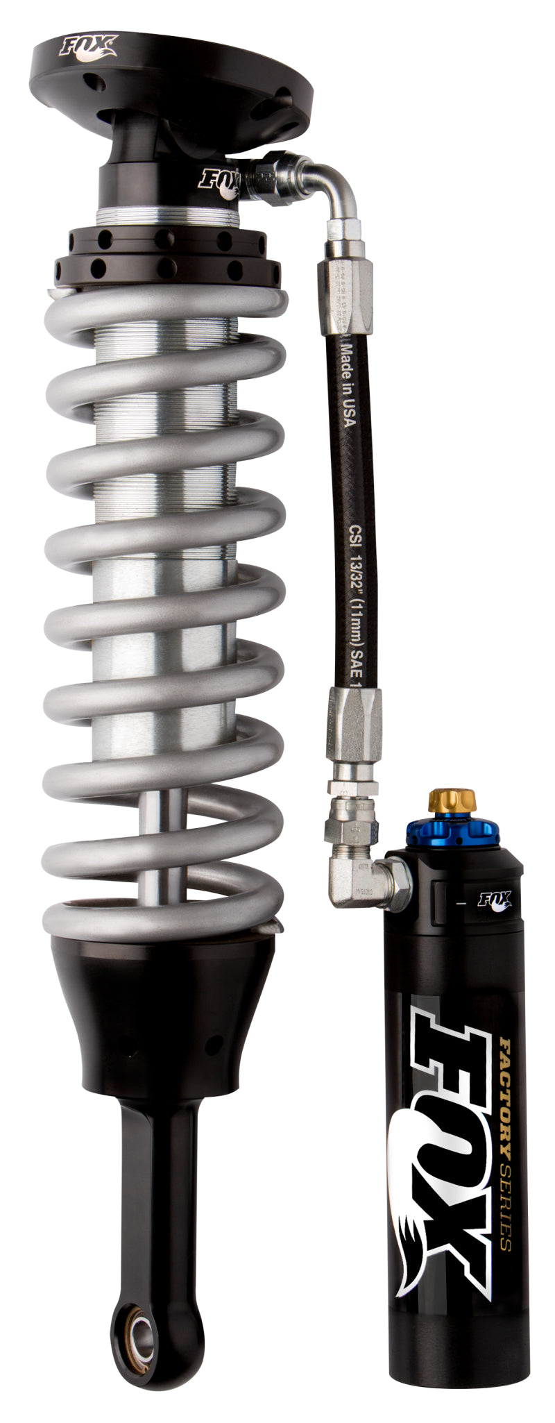 FOX 2009 F-150 2.5 Factory Series 5.45in. Remote Res. Coilover Shock w/DSC Adj. - Black/Zinc 880-06-634 880-06-634 Photo - Primary
