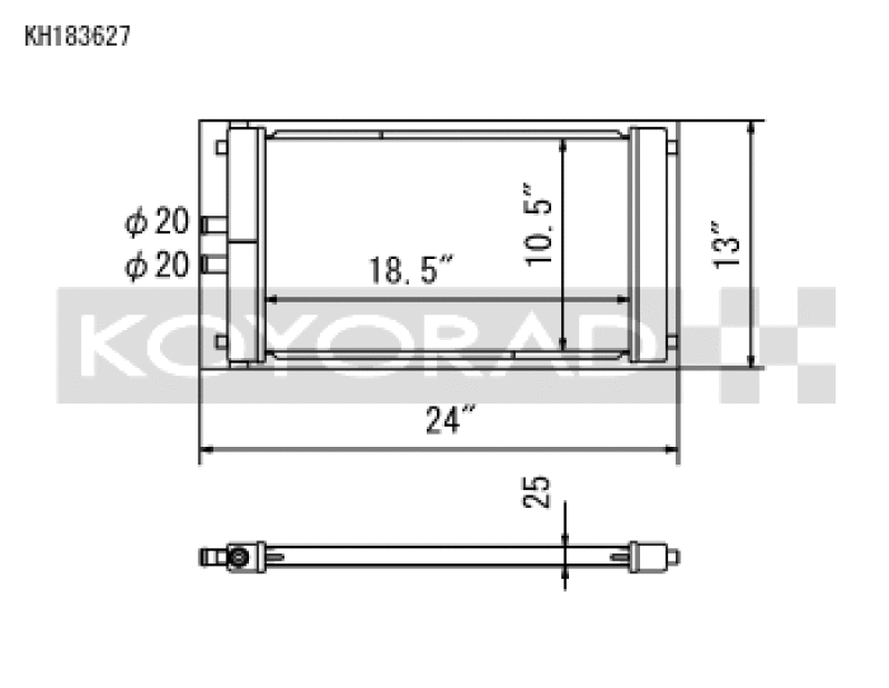 Koyo KOY Racing Radiators Cooling Radiators main image