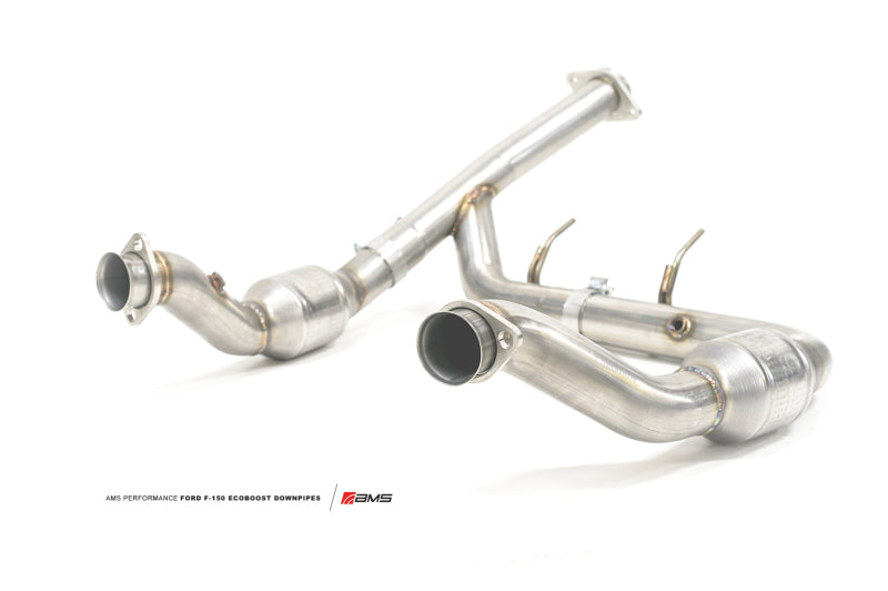 AMS Performance 2015+ Ford F-150 3.5L Ecoboost (Excl Raptor) Federal EPA Compliant Catted Downpipe AMS.32.05.0001-1 AMS.32.05.0001-1 Photo - Primary